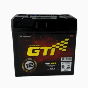 bateria gti fan09/bros/titan grx 6bs 6ah/12v