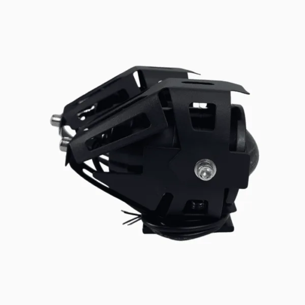 farol de milha rr acessórios led c/ aureola azul (par)