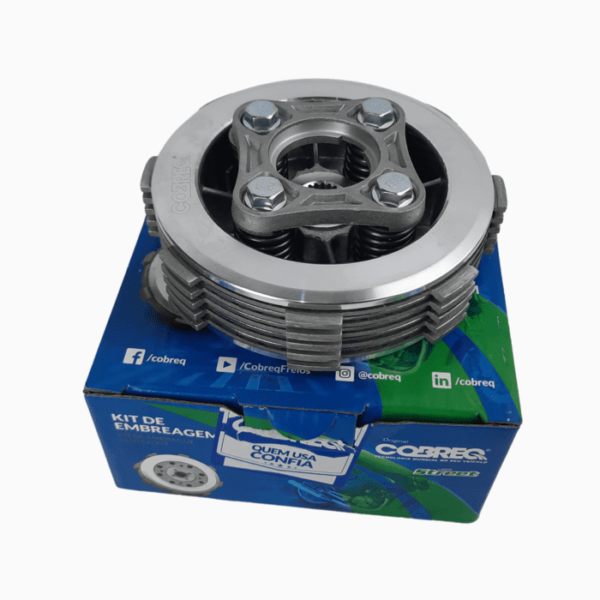 kit embreagem cobreq titan150/bros150