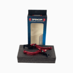 manete spencer bros/tornado/xre/falcon c/regulagem vermelho