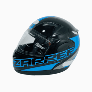 capacete taurus zarref neon glow azul