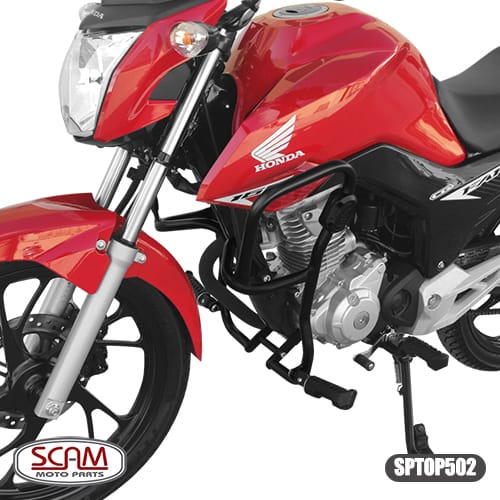 protetor motor carenagem – titan/fan 150/160 2014 2024 scam